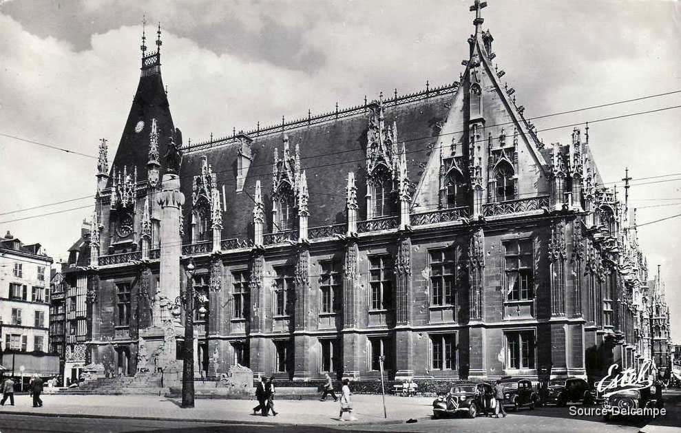 76 Rouen Palais de Justice 1953.jpg